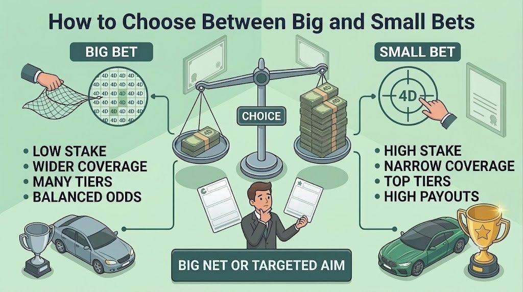 Big vs Small Bet in 4D Malaysia