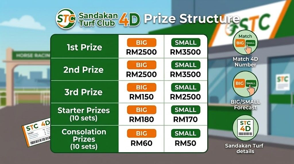 Sandakan Prize Structure